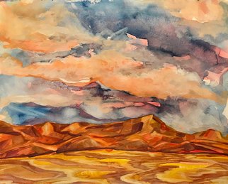 Robert Reinhardt: 'southwest series', 2018 Watercolor, Landscape. 