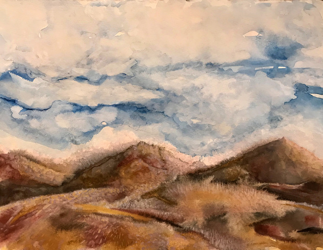 Robert Reinhardt  'Southwest Series', created in 2018, Original Watercolor.