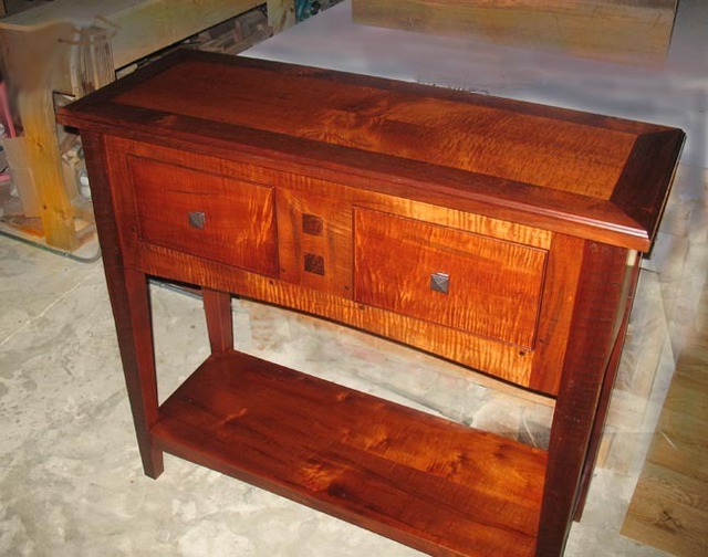 Artist  Rick Garner. 'Maple Table' Artwork Image, Created in 2008, Original Furniture. #art #artist