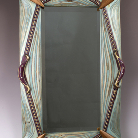 Robert Hargrave: 'The Magestic Mirror', 2015 Wood Sculpture, Home. Artist Description:  Mirror ...