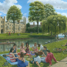 Fun on the River Cam, Cambridge By Richard Harpum