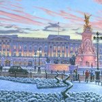 Winter Lights, Buckingham Palace By Richard Harpum