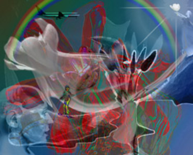 Artist Richard Montemurro. 'TRANSFIGURATION' Artwork Image, Created in 2002, Original Computer Art. #art #artist