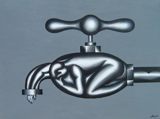 Marcelo Novo: 'NOTHING IS EASY', 2005 Acrylic Painting, Surrealism. 