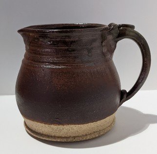 Riley Young: 'pitcher', 2022 Wheel Ceramics, Kitchen. Small pitcher for milk, juice, etc. ...