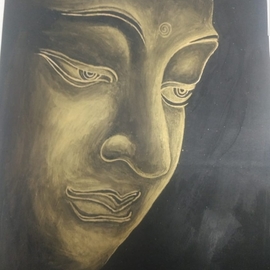 Rimal Solanki: 'acrylic color painting', 2020 Acrylic Painting, Religious. Artist Description: Its Buddha Painting. . . Acrylic color. As per your order it can be prepare. ...