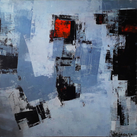 Riszky Rachmansjah: 'outskirt', 2019 Oil Painting, Abstract. Artist Description: My paintings are a reflection of my anxiety because of the events that happen around us. Greed and discontent that resulted in the destruction of a people s way of life is a picture of human nature at this time.War, large- scale exploitation of natural resources, uncontrolled ...