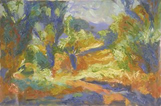 Robert Nizamov: 'Landscape', 2009 Oil Painting, Undecided.  Landscape ...
