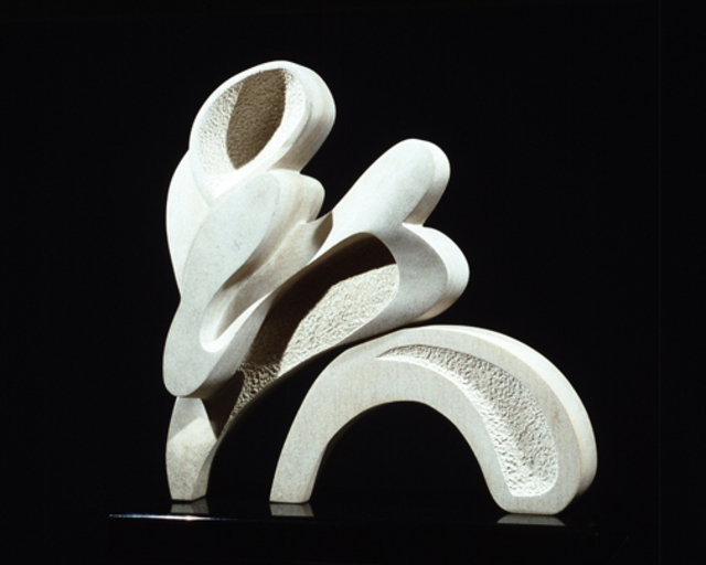 Robin Antar  'Body Movement', created in 1997, Original Sculpture Limestone.