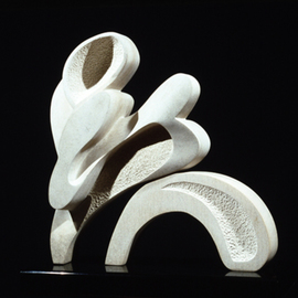 Robin Antar: 'body movement', 1997 Limestone Sculpture, Abstract Figurative. Artist Description: limestone, stone, abstract, figures, movement...