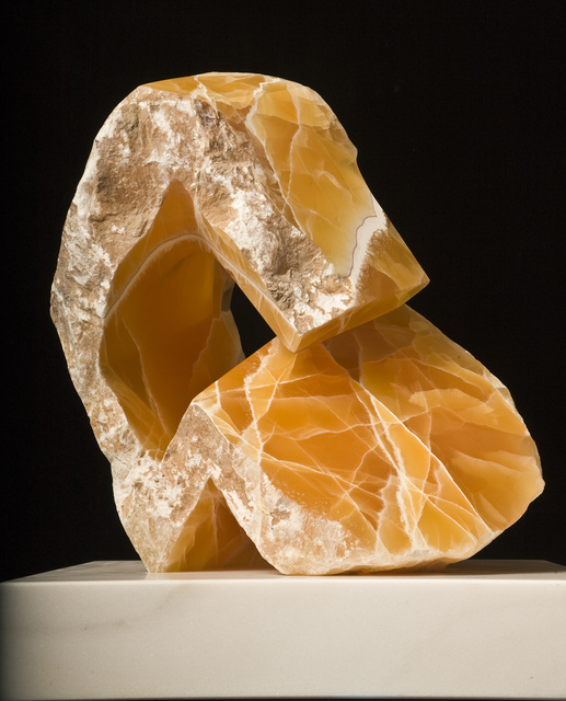 Robin Antar  'The Thinker 1', created in 2010, Original Sculpture Limestone.