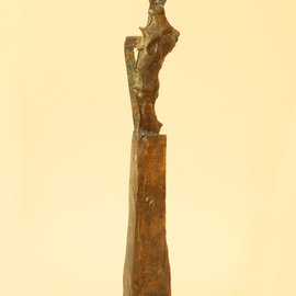 Rossen Stanoev: 'f 2', 1995 Bronze Sculpture, Figurative. Artist Description: bronze sculpture, contemporary Bulgarian sculpture, Rossen Stanoev, Bulgarian art, sculpture, ...