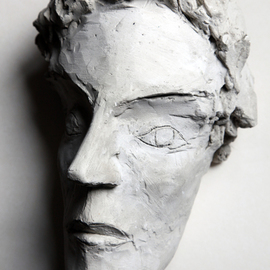 Rossen Stanoev: 'head', 1984 Other Sculpture, Portrait. Artist Description: Egypt, mummy, Rossen Stanoev, fine art, Bulgarian art, contemporary sculptures...