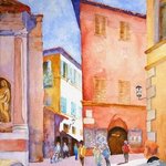 Morning Movement in Sienna By Roderick Brown