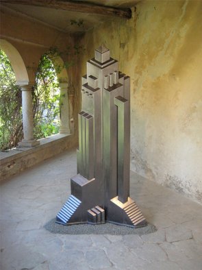 Roland Boren: 'Mtrpls no 7', 2008 Mixed Media Sculpture, undecided. 