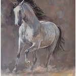 Running Horse By Roman Markov