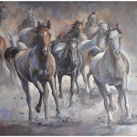 Running Horses By Roman Markov