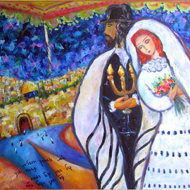 Jerusalem wedding By Romaya Puchman