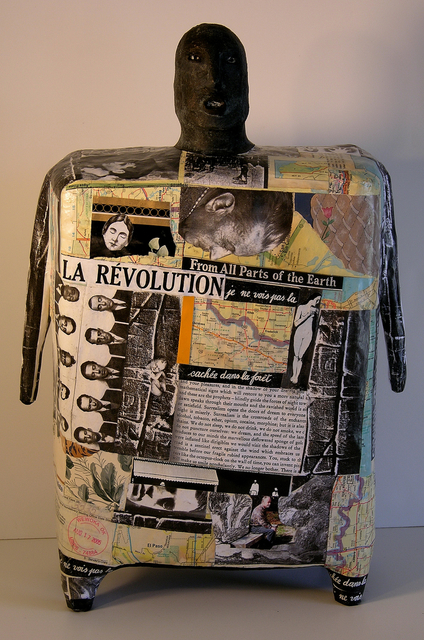 Ron Allen  'La Revolution', created in 2007, Original Sculpture Ceramic.