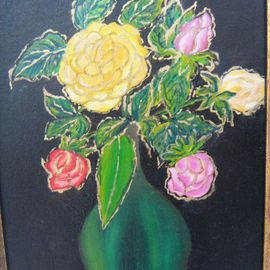 Rosica Simeonova: 'rose', 2012 Oil Painting, Floral. Artist Description:         oil painting        ...