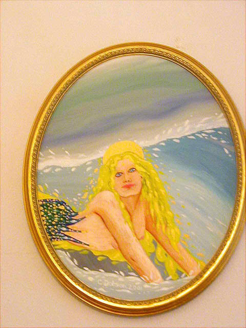 Cathy Dobson  'Immortality', created in 2001, Original Painting Oil.