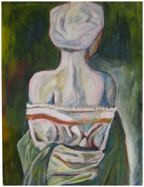 Ruth Olivar Millan  'Semi Nude', created in 2015, Original Painting Acrylic.