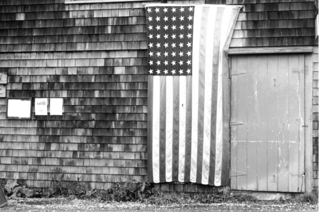 Ruth Zachary  'Island Patriot', created in 2012, Original Photography Black and White.