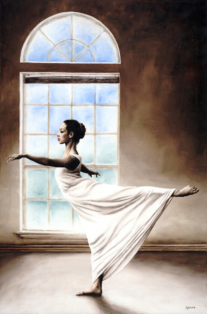 Richard Young  'Divine Grace', created in 2009, Original Painting Oil.