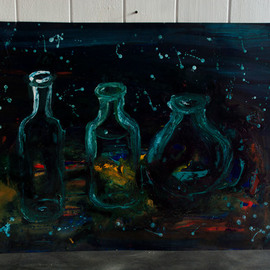 space bottles By Anna Riazantceva