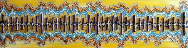 Artist Sabrina Bianco. 'Neckbone' Artwork Image, Created in 2009, Original Assemblage. #art #artist