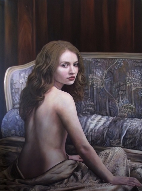 Artist Dorina Pantea. 'Selina' Artwork Image, Created in 2020, Original Painting Oil. #art #artist