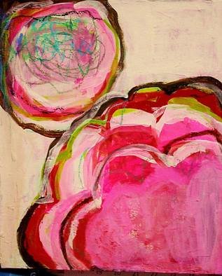Kikuko Sakota: 'Flower', 2012 Acrylic Painting, Abstract. 