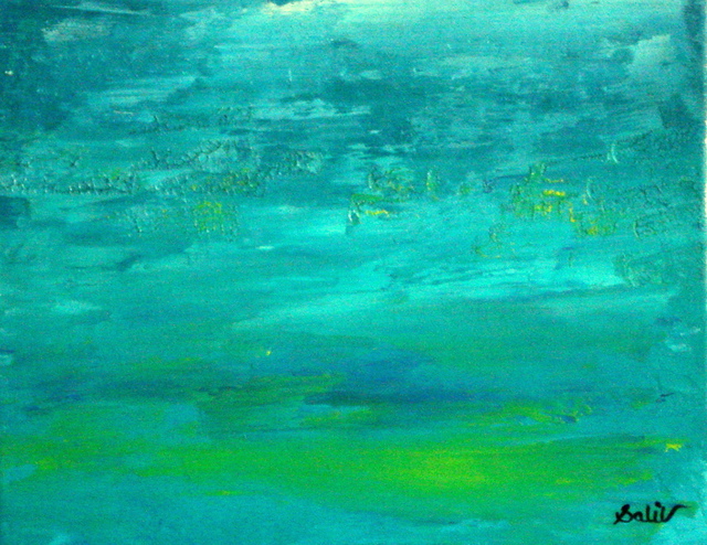 Gopal Weling  'Monsoon9', created in 2008, Original Painting Acrylic.
