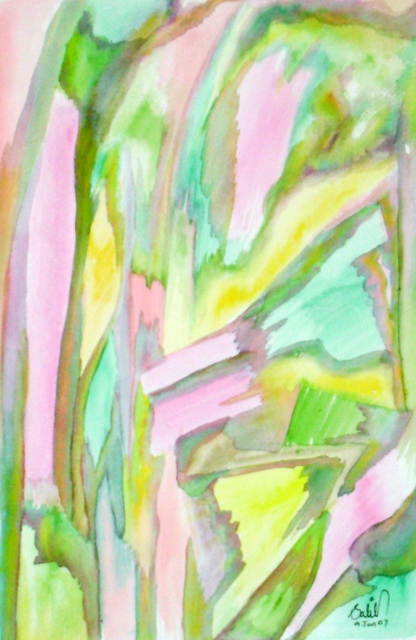 Gopal Weling  'Verticale Horizon4', created in 2007, Original Painting Acrylic.