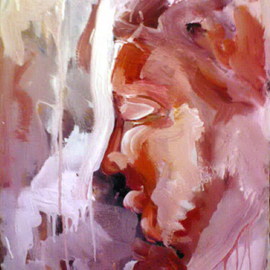 Umit Ozkanli: 'untitled', 2008 Acrylic Painting, Abstract Figurative. 