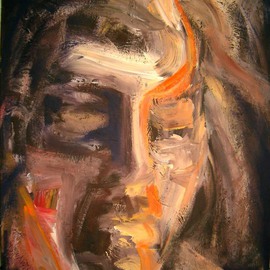Umit Ozkanli: 'untitled', 2008 Acrylic Painting, Abstract Figurative. 