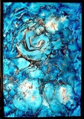 Sandee Armstrong-smith: 'Mothers Love', 2005 Other, Abstract. An Encaustic painting depicting a Mother' s Love for her child.  Her hopes and fears for the child' s future. ...