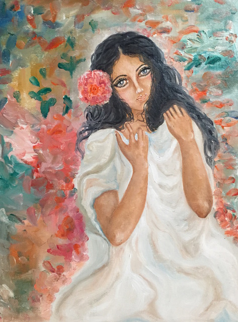 Artist Sangeetha Bansal. 'Purity' Artwork Image, Created in 2015, Original Mixed Media. #art #artist