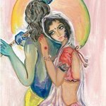 Radha and krishna By Sangeetha Bansal