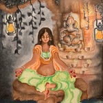 Meditating With Ganesha, Sangeetha Bansal