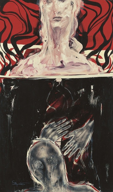 Sara Arianpour  'Nobody', created in 2008, Original Painting Acrylic.