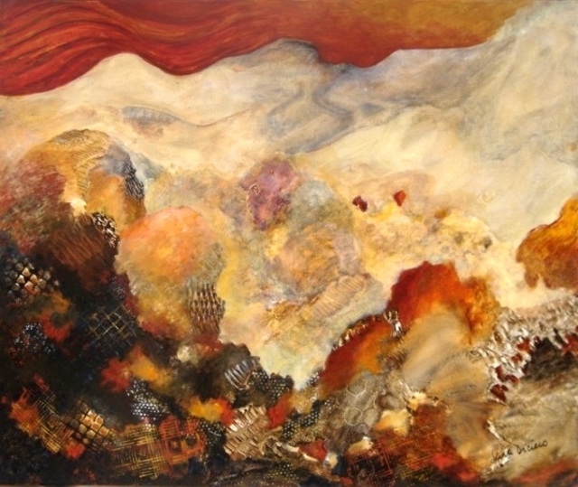 Sara Diciero  'Majestuoso', created in 2010, Original Painting Oil.