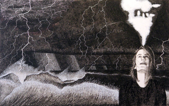 Sarah Longlands  'Ariel Makes A Tempest', created in 2013, Original Painting Acrylic.