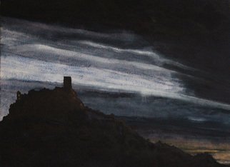 Sarah Longlands: 'Ghost Town', 2018 Giclee, Ethereal. This is an archival print on 310gsm Canson lustre paper. The size of the image is 20mm smaller than the width of the paper because enough depth has to be left to sign the print at the bottom. It is signed and numbered by me.The image is from a ...