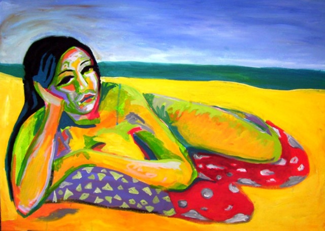 Sarangello Raquel  'AN MARIE', created in 2010, Original Painting Oil.