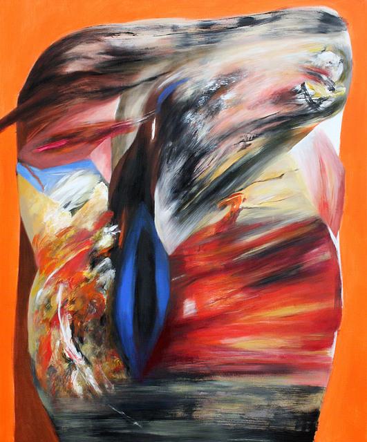 Gligor Sazdovski  'No Name', created in 2014, Original Painting Acrylic.