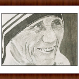 mother theresa By Shelton Barnes