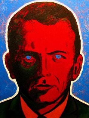 David Mihaly: 'Frank', 2003 Acrylic Painting, Famous People. Artist Description: Frank Sinatra...