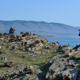 Dmytro Suptelia: 'baikal', 2016 Color Photograph, Landscape. Artist Description: Siberia, Lake Baikal, lake, severe beauty, ...