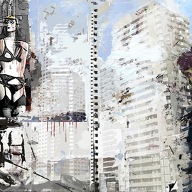 Serj Fedulov: 'Chronicle of a Day   ', 2012 Other Painting, People. Artist Description:            art seety           ...